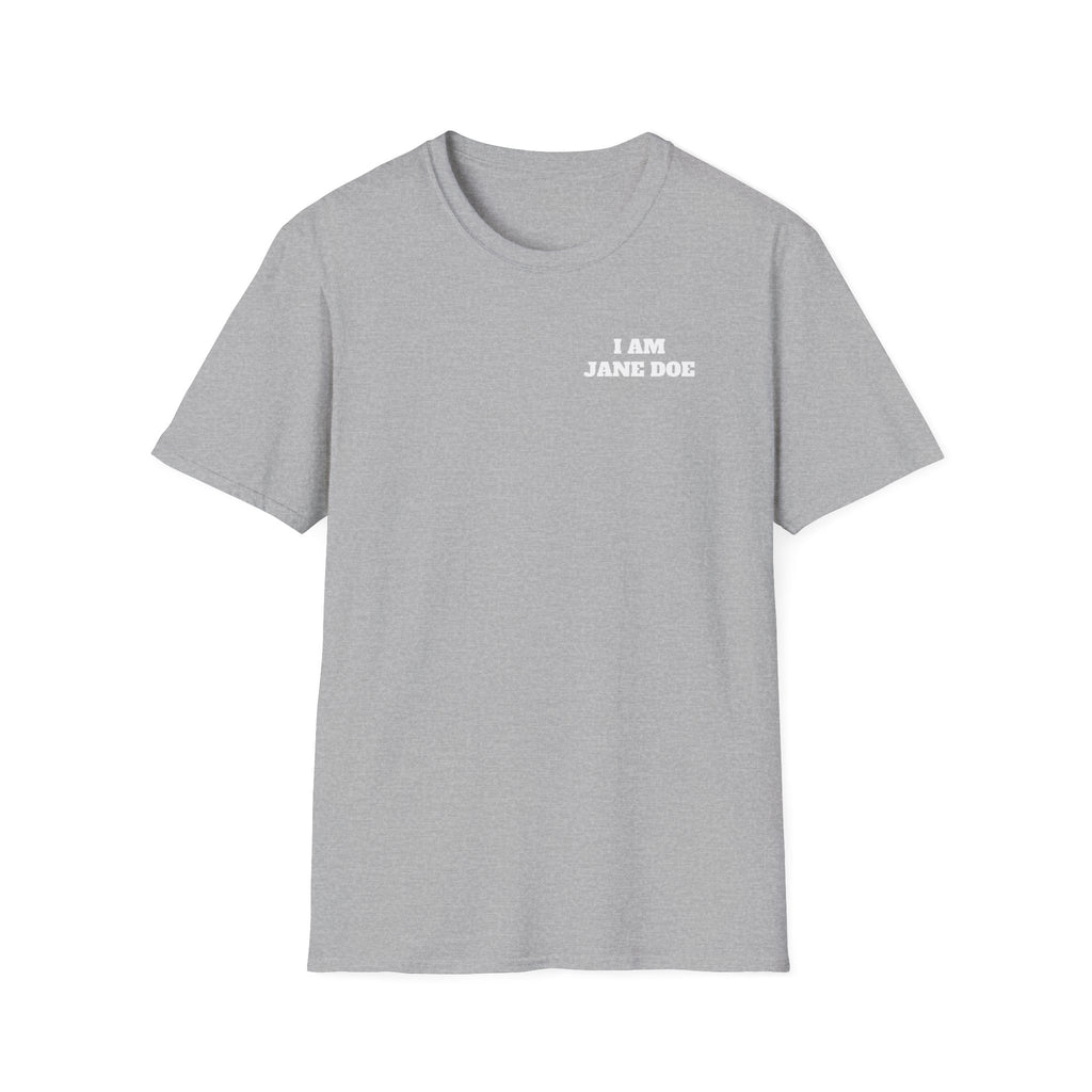 I AM JANE DOE — Front + Back Tee