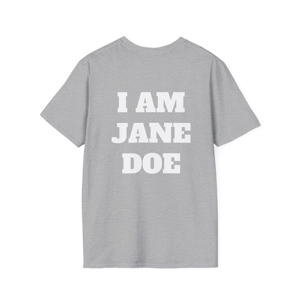 I AM JANE DOE — Front + Back Tee