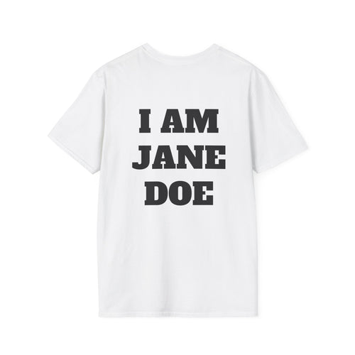 I AM JANE DOE — Front + Back Tee